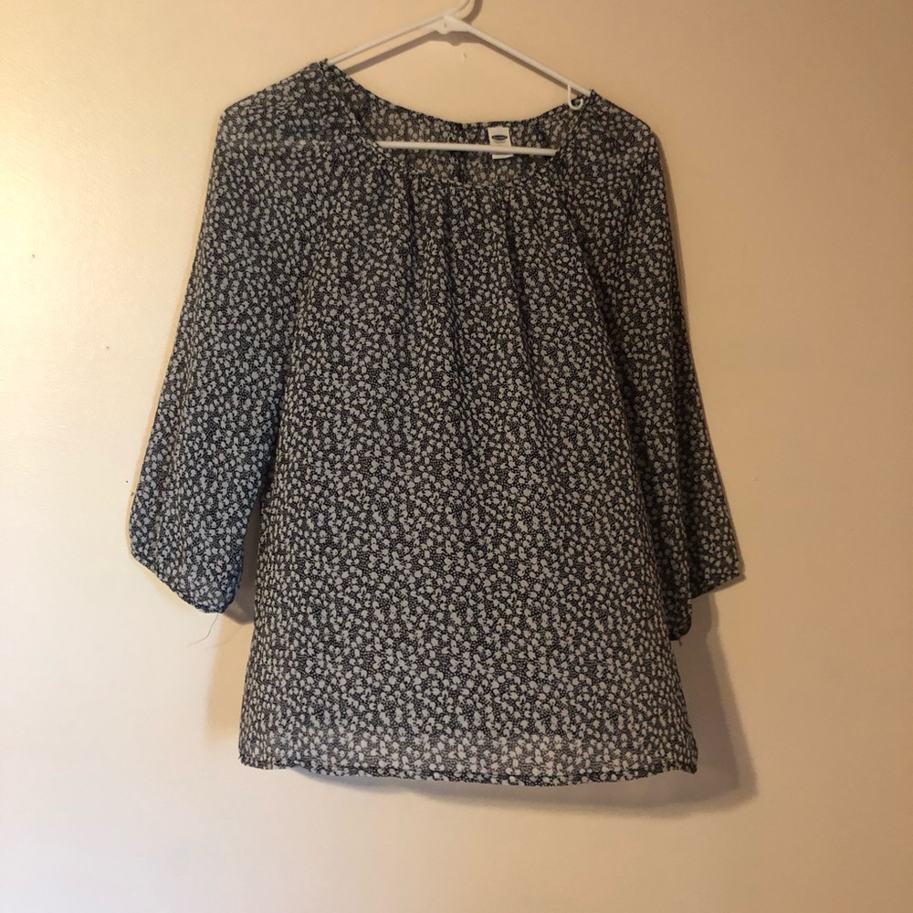 Old Navy 3/4 sleeve blouse